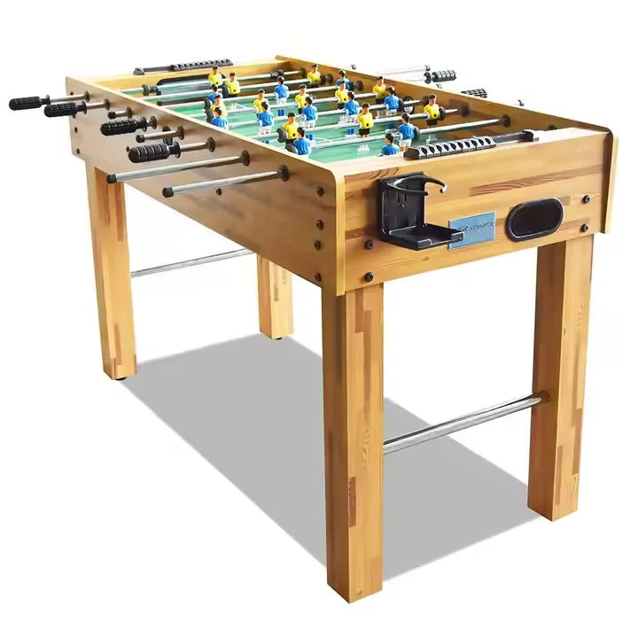 Hot Sale Mini 48" Football Game Table Kids & Family Indoor Soccer Kicker Table Game with Drink Cup Holder for Sale
