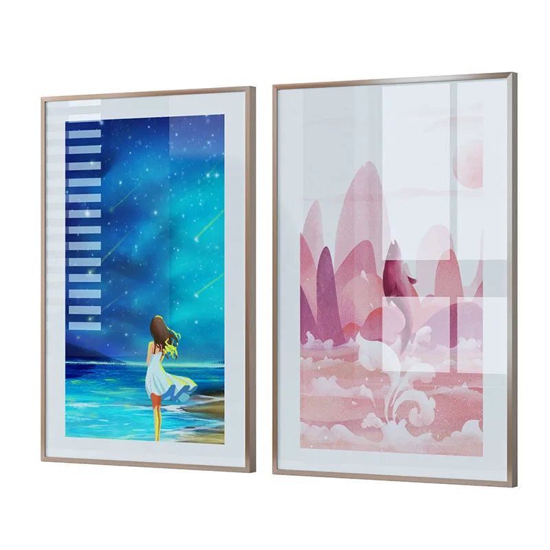 Cheap A2 Photo Frames A3 Poster Gold Bilderrahmen Elegant Advertising Boards
