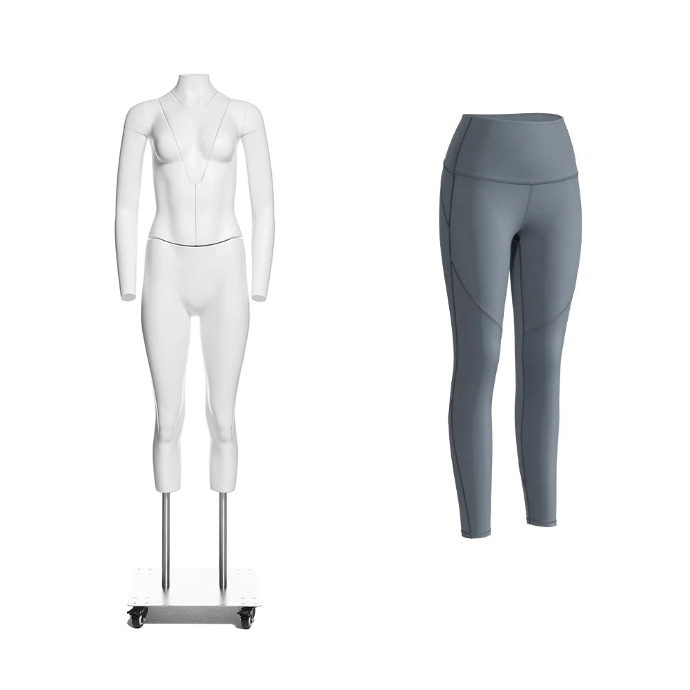 GHP-11 Wholesale Eco-friendly Plastic Invisible Mannequin Female Invisible Ghost Mannequin for Photography
