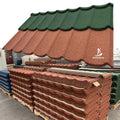 Todur Milano 100 Pieces Custom Alu-zinc Sheet Tiles Flat Shingle Roof Stone Coated Roofing Tile