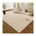 Cream Style Skin Friendly Loop Pile Carpet New Zealand Wool Carpet Thickened Texture Anti-slip Bottom Carpet