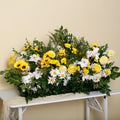 WG240043-3 Artificial Table Flower Luxury Flower Design Table Flag Wedding Event Decoration Flower Flag