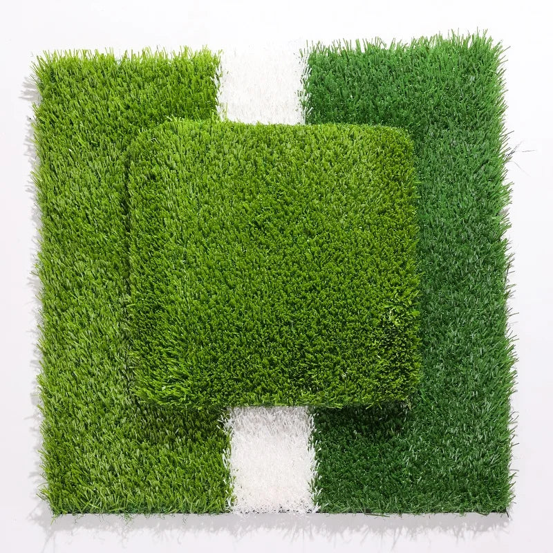 Gazon Synthetique Non-Filled Indoor Cage Football Field Lawn Outdoor Futsal Soccer Grass Football Field Artificial Grass