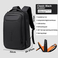 Men's Fashionable 16inch Lightweight Laptop Backpack Casual Large Capacity Oxford School  Bag dilatation Waterproof for Travel