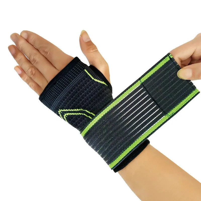 Bases Comfortable Exercise Powerlifting Wrist Wraps Brace New Breathable Sweat-Absorbent Wristband Custom