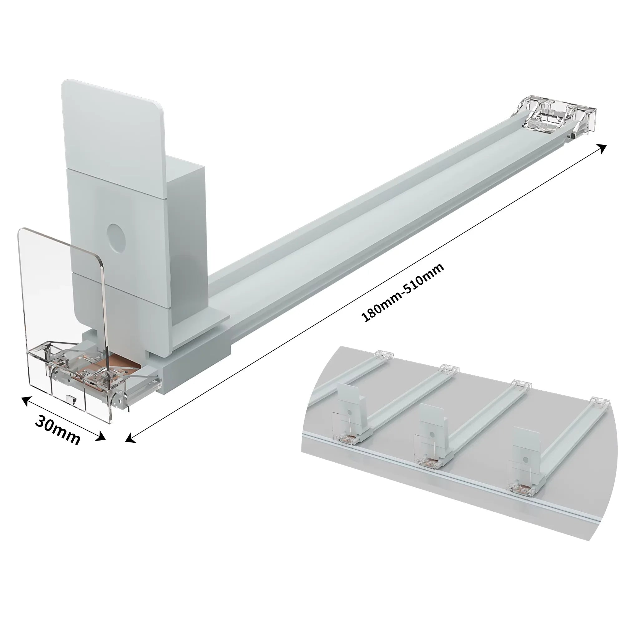 Customizable Plastic Shelf Pusher Automatic Organizer Dispenser for Bottles Sodas Drinks