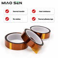 High Temperature Heat-Resistant Hot Melt Silicone Adhesive Single Sided Polyimide Tape 0.05mm with No Residue for Masking Use