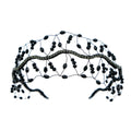 Fashion Handmade Hair Accessories Crystal Headband Rhinestone  Bridal Tiara Fashion Girl Headpiece Bridal Headwear for Wedding