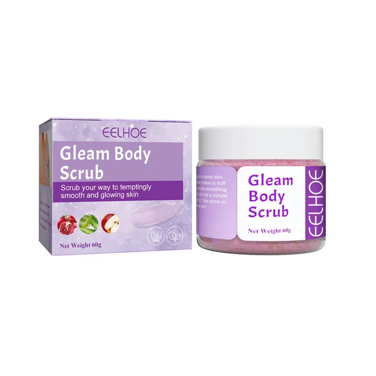 EELHOE Gleam Body Scrub Cream Moisturizing Gentle Exfoliating Body Scrub Cream