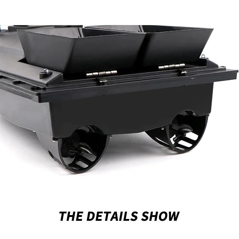 500m Intelligent Remote Control Double Chamber Fishing Bait Boat RC Fishing Nest Digging Boat