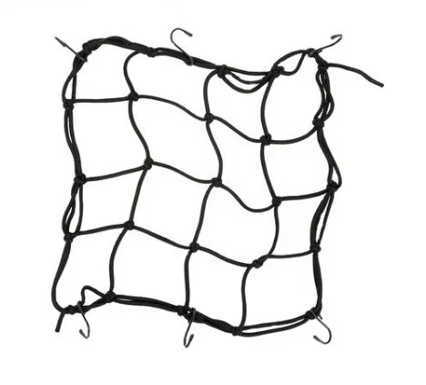 Universal Flexible Elastic Motorcycle Bicycle Luggage Cargo Net With Hooks Bicycle Luggage Network