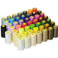 40/2 3000Y 100% Spun Polyester Sewing Thread Multi-Color High Tenacity for Fabric Stitching Embroidery Custom Labels