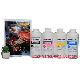 HONGSAM Water Based 1 Liter High Light Fastness Dye Ink for CANON Pro 2000 4000 Large Format Printers