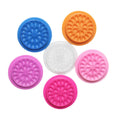 Wholesale Colorful Eyelash Glue Holder Gasket With Flower Tray Base Grafting False Eyelash Glue Holder Tray