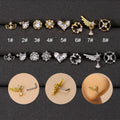 Gaby New Nose Ring Design Stainless Steel Tarnish Free Nose Rings Bulk for Women Nose Piercing Wholesale Body Piercing Jewelry