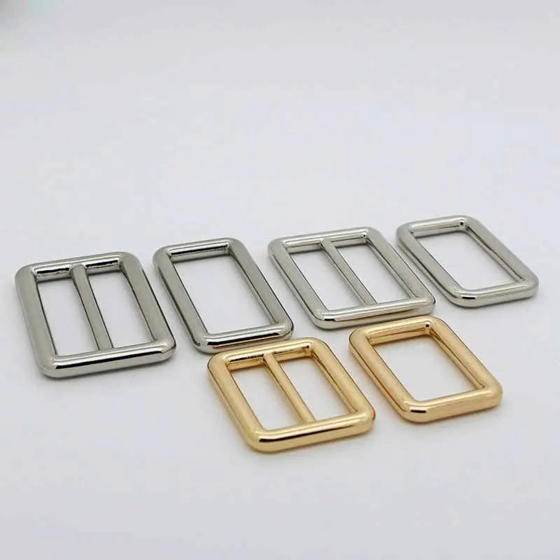 BC008 Bag Hardware 20 25mm 38mm D Ring Tri-glides Slide Buckles 4/5" 1"Buckle for Bag Making Buckles Diy Accessories Craft
