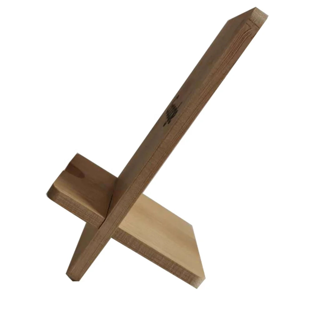 Natural Bamboo Phone Charger Holder Standing Type Desktop Wooden Mobile Phone Stand for Home and Hotel Night Table Top MegaBDM