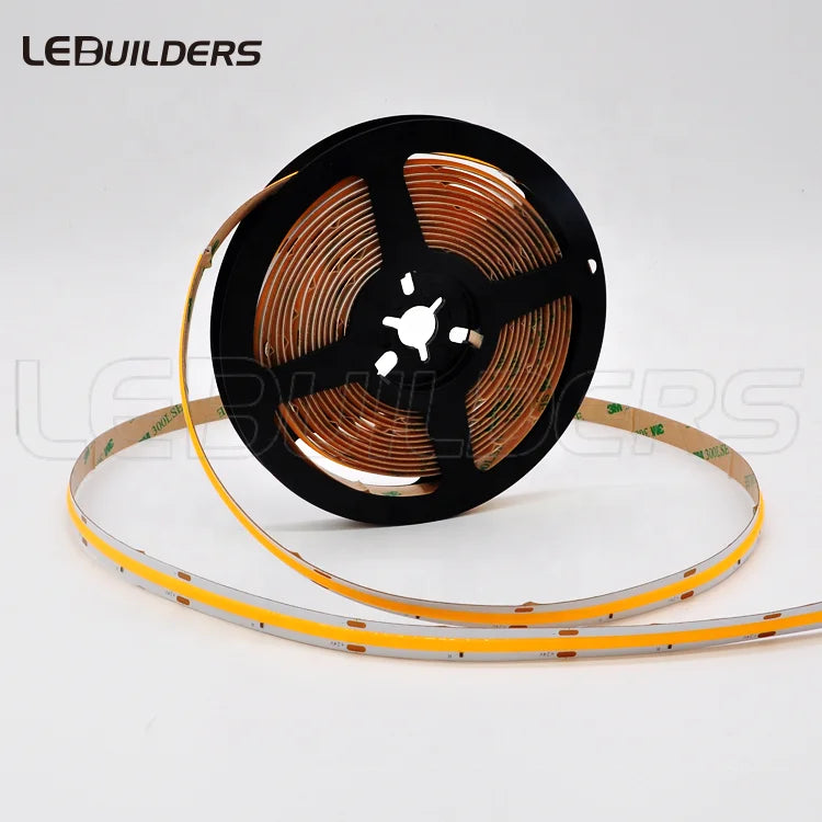 Magic COB Led Flex Strip 8mm/10mm Wide Copper PCB 5W/10W/16W 25mm/50mm Per Cut 12V/24V