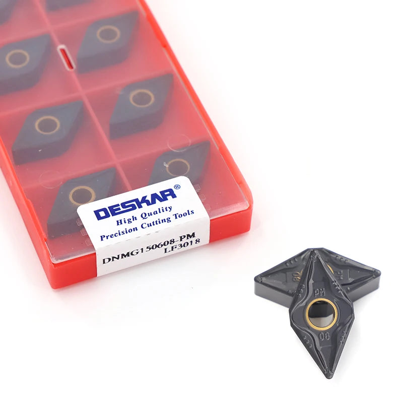 For DESKAR DNMG150608-PM LF3018 CNC Lathe Turning Tool Carbide Inserts Customized OEM Support CVD Coating
