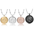 Energy Balance Scalar Pendant Power Stainless Steel Jewelry Health Silver Gold Therapy Pain Release Best Gift Necklace