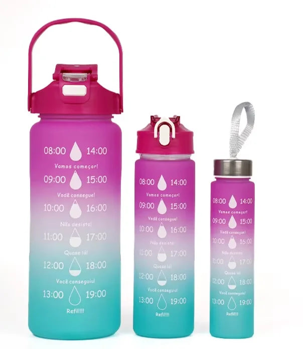 2024 New Style 2L Large Clear Plastic Cup with Lid Thermal Colored Plastic Mug for Coffee Water Travel Use