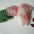 HZ Natural Jade Multi-function Hair Comb Anti-aging Anti-wrinkles Guasha Treatment