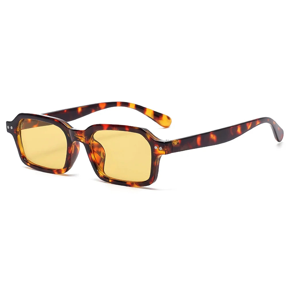 Superhot Eyewear 13509 Fashion 2024 Retro Rectangle Trendy Outdoor Vacation Photo Decorative Sunglasses