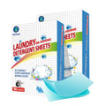 Wholesale Washing Clothes Condensed Laundry Strips Eco Friendly Biodegradable Plant Based Laundry Detergent Sheets