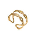 Beimai OEM Women Ajustable Stainless Steel Chain Rings