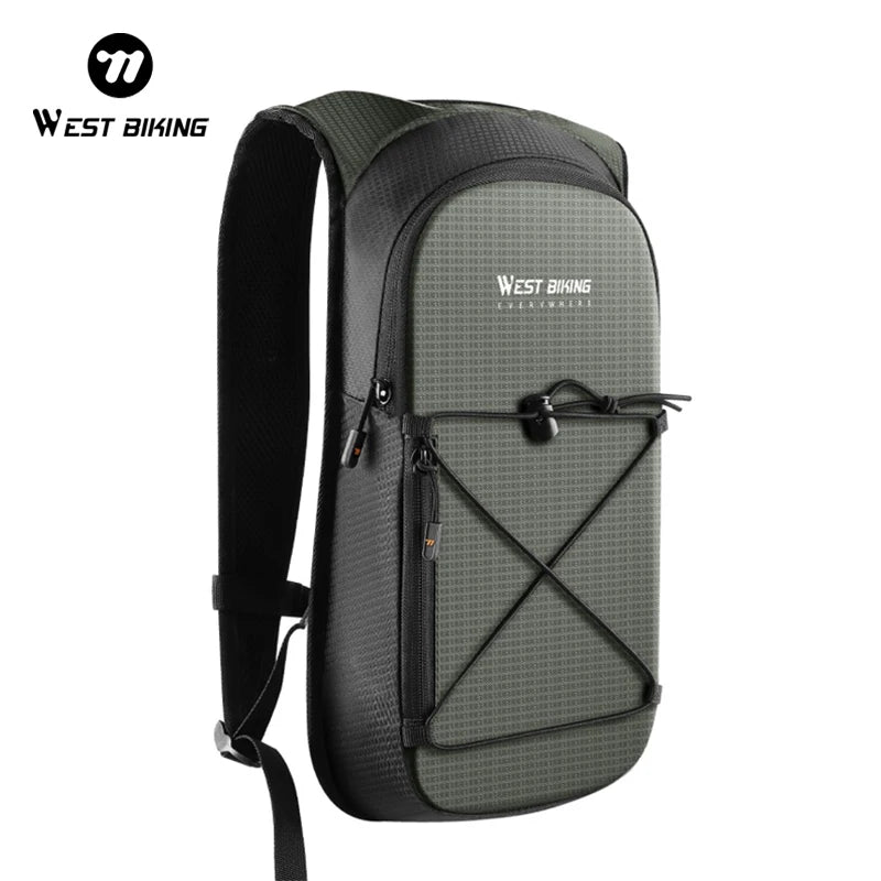 WEST BIKING Outdoor Cycling Hydration Backpack 7L Large Capacity Bicycle Backpack With Water Bag Lightweight Sports Backpack