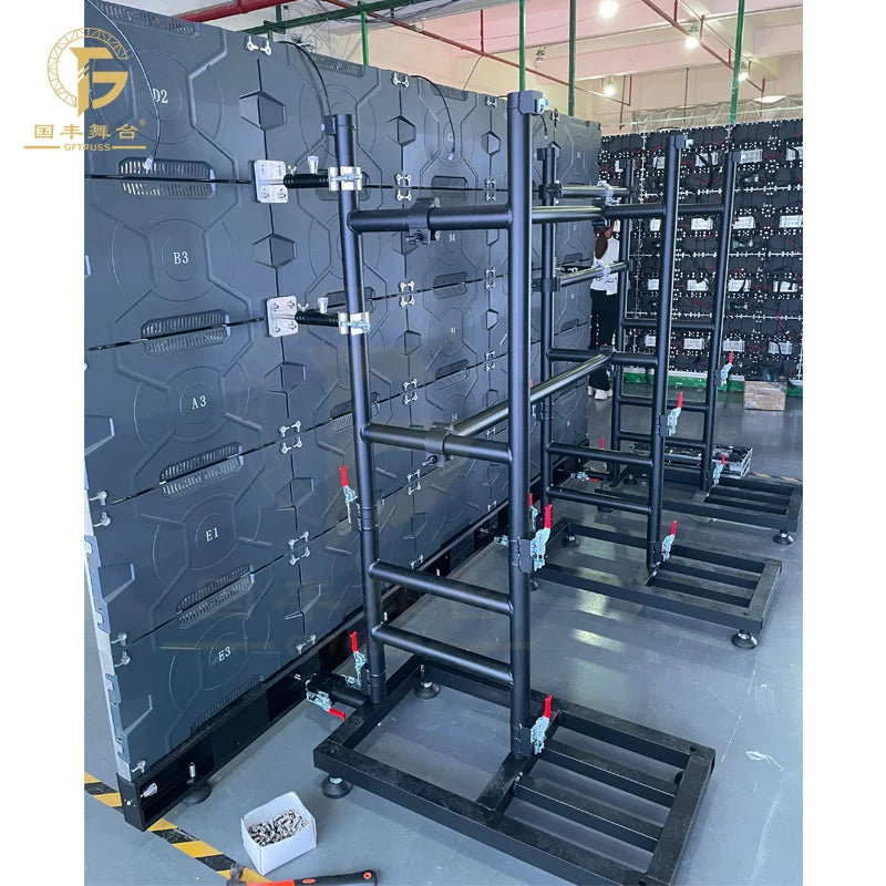 Customized LED Screen Wall Truss System Led Ground Support Stand System for Concerts