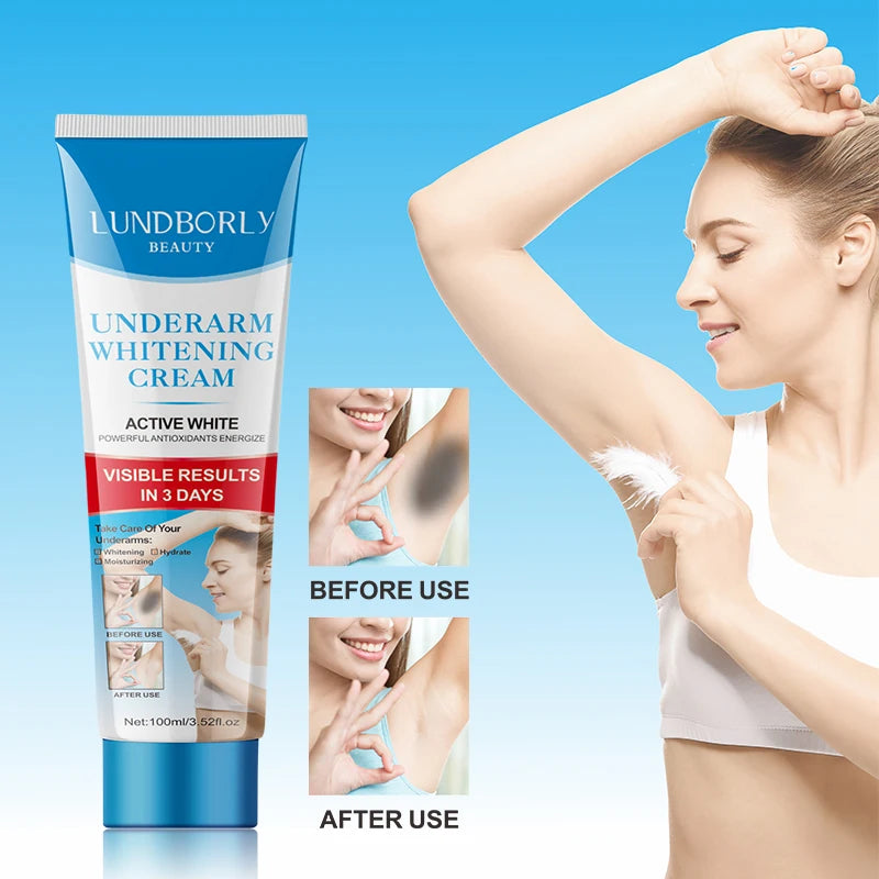 Private Label Armpit Whitening Armpit Cream Inhibit Melanin Whitening Cream for Armpit