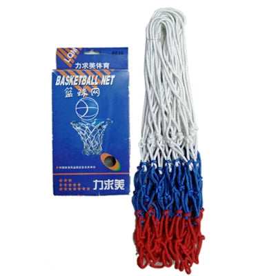 Wholesale Custom New 1 Pc Red Basketball Net Nylon Hoop Goal Rim Mesh Sports for Fits Standard Size Basketballs Rims