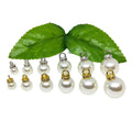 8mm to 25mm Handmade Loose Pearls Bulk DIY Headwear Bag Crystal Diamond Hook Necklace Gold Silver Ring Round Plastic ABS Pearls