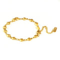 Wholesale Fashion Stainless Steel Bracelets Gold Plated Heart Chain Bracelet for Women