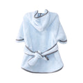 Factory Direct Modern Fashion White Skin-friendly Pet Bathrobe for Dogs & Cats Summer Custom Embroidered Logo Microfiber