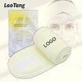 New Design Headband Solid Color Soft Makeup Wash Face Elastic Thickened Hairband Women Headband Headwear Bath Headband