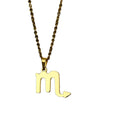 Rinhoo Stainless Steel Star Zodiac Sign Necklace 12 Zodiac Pendant Necklace Women Chain Necklace Men Jewelry Sets Gifts
