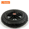 8 Inch Inflatable Wheel Tube Pneumatic Tyre Use Nylon Hub Fit M8 or M6 Axle 8" Air Wheel for Electric Scooter Replacement