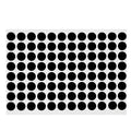 Self-Adhesive Black Plastic Billiards Snooker Ball Point Sticker Pool Table Accessories Durable Waterproof 30/96 Points
