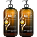 All Natural Anti-Hair Loss Anti-Dandruff Argan Oil & Castor Oil Biotin Shampoo for Hair Growth & Thickening