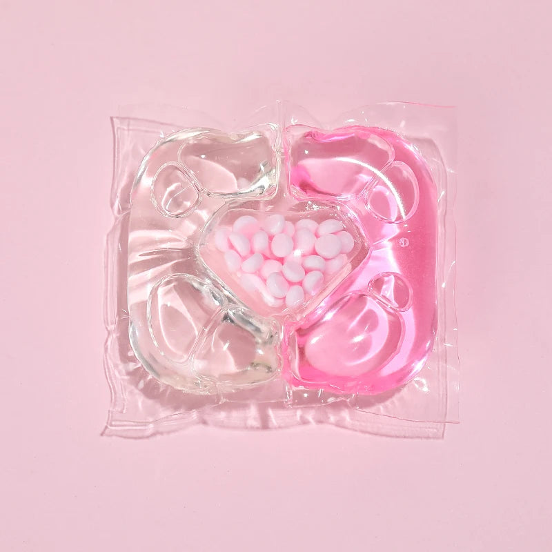 OEM Biodegradable 3-in-1 Household Washing Gel Capsules Cherry Blossom Scent Liquid Laundry Soap Pods
