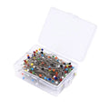 250pcs/box Sewing Needle Pins Round Head Dressmaking Pins Weddings Corsage Florists Patchwork Pins DIY Craft Tools for Women