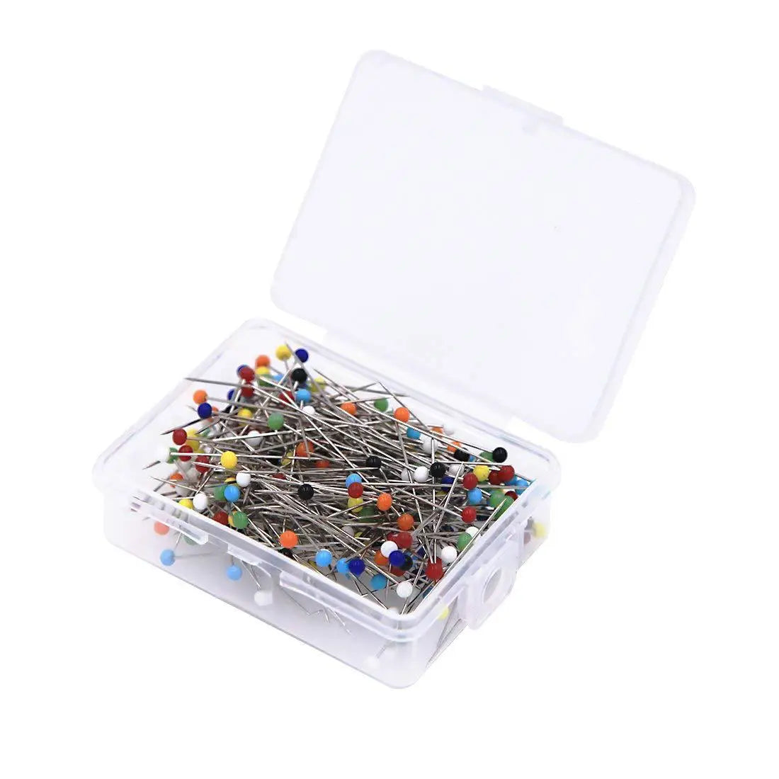 250pcs/box Sewing Needle Pins Round Head Dressmaking Pins Weddings Corsage Florists Patchwork Pins DIY Craft Tools for Women