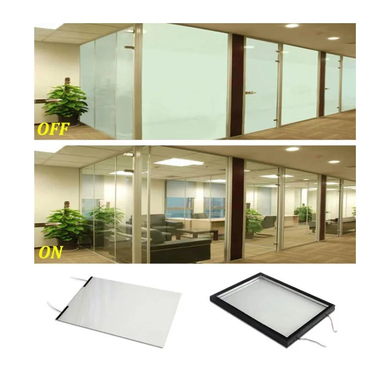 Smart PDLC Glass Film Cars 12V Customized Dimming Decorative Switchable Tint PDLC Film for Car