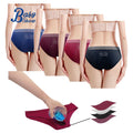 4-Layer Leak-Proof Custom Reusable Period Underwear for Girls Low Waisted Panties