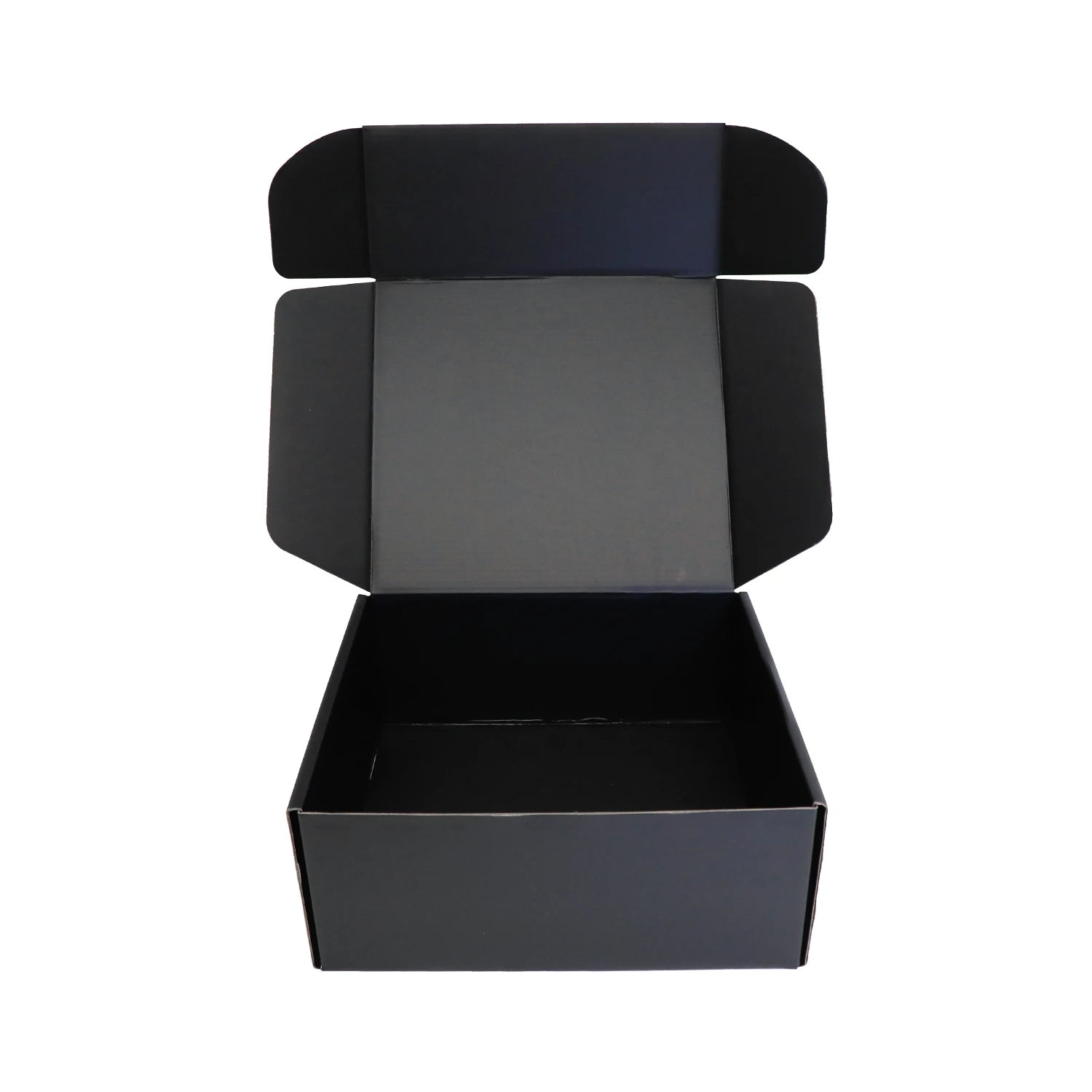 Custom Printing Eco Packaging Box Black Shipping Corrugated Cardboard Mailer Box Custom Shipping Boxes With Logo Packaging