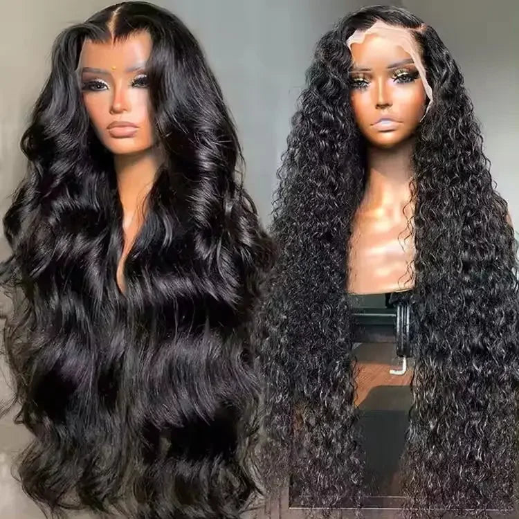 Wholesale Brazilian Human Hair Wig Body Wave Hair Lace Front Wigs Raw Natural Human Hair HD Lace Frontal Wig