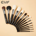 EMF High Performance Makeup Brush Set 14pcs Soft Hair Copper Foundation Eyeshadow Makeup Brushes Cosmetic Beauty Tools