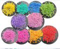 Hot Selling 5MM Hot Pink Starfish Polymer Clay Slice Hot Soft Clay Sprinkles Craft Supplies Perfect for Slime Nail Art Decor